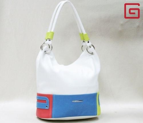 Сумка женская классическая белая Шопер Gera - Фабрика сумок «Gera»
