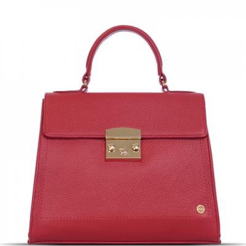 Классическая сумка женская DALIA красная Richet - Фабрика сумок «Richet»