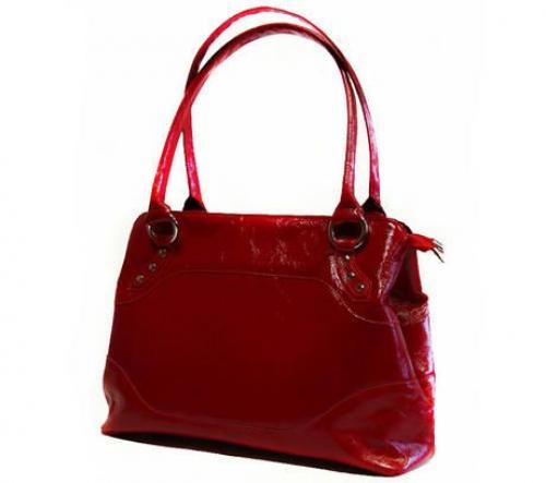Женская сумка классическая красная Гранд - Фабрика сумок «Гранд»