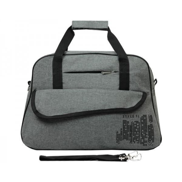 Серая сумка для фитнеса Lbags - Фабрика сумок «Вятская мануфактура сумок Lbags»