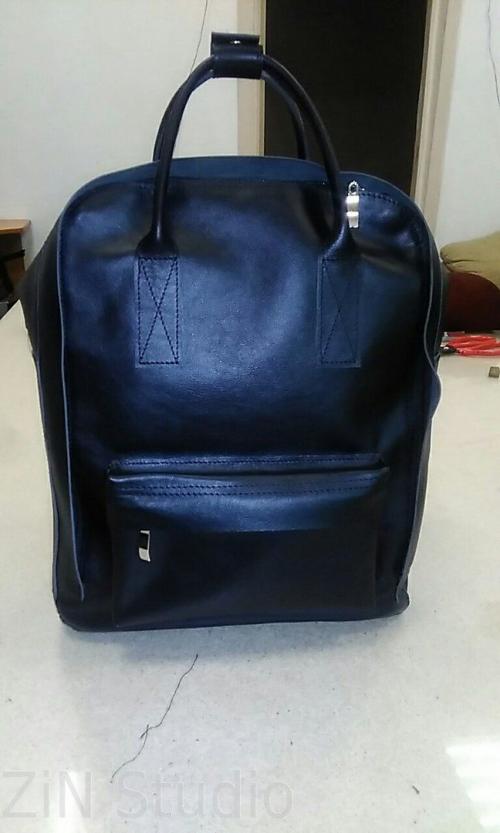 Рюкзак кожаный городской Zin - Фабрика сумок «Zin»