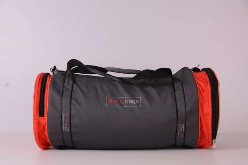 Круглая спортивная сумка серая Ring Bag - Фабрика сумок «S.A.L bags»