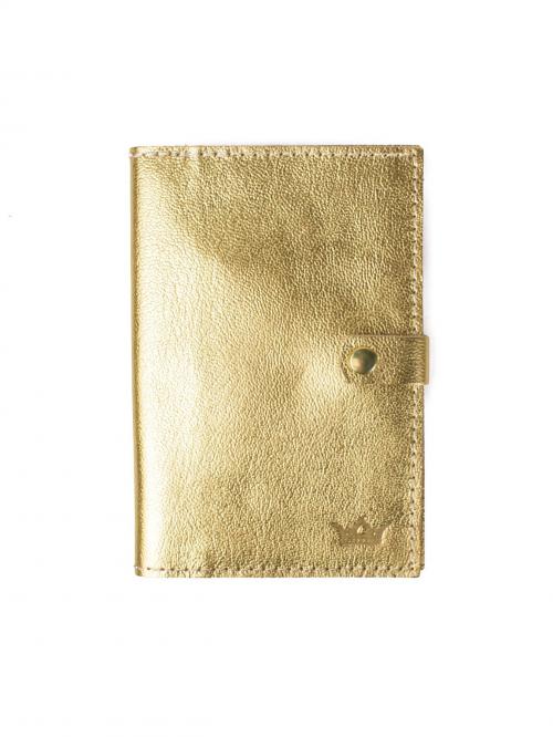 Обложка для паспорта золото Pattern - Фабрика сумок «Pattern»
