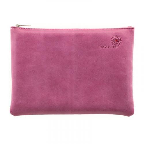 Косметичка друид розовый Person - Фабрика сумок «Person»