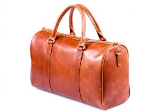 Сумка дорожная светло-коричневая Fabrizio - Фабрика сумок «Fabrizio»