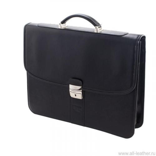 Портфель мужской кожаный Клевер - Фабрика сумок «Клевер»