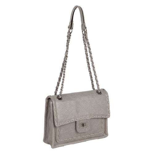 Женская сумка через плечо серая Полар - Фабрика сумок «Полар»