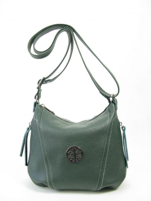 Женская сумка на плечо зеленая Studio KSK - Фабрика сумок «Studio KSK»