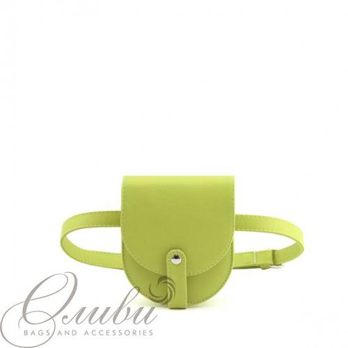 Сумка женская на плечо зеленая OLIVI - Фабрика сумок «OLIVI»
