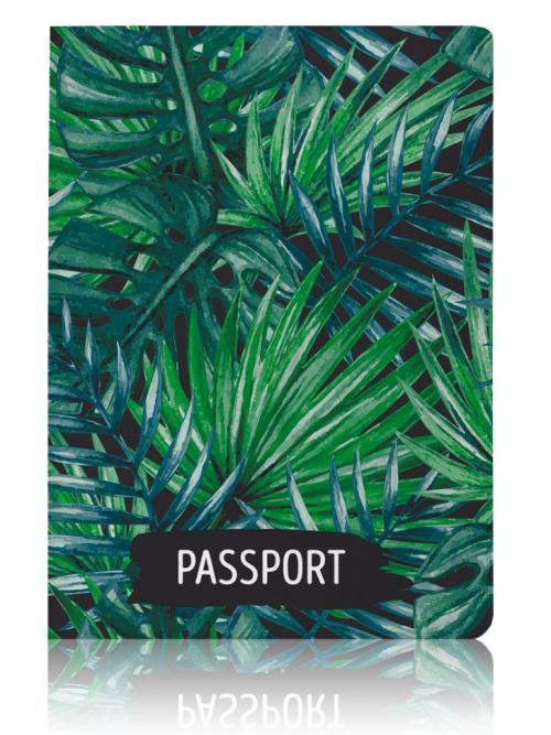 Обложка для паспорта Leaves - Фабрика сумок «Miusli»