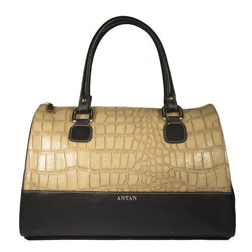 Женская сумка каркасная беж Антан - Фабрика сумок «Антан»