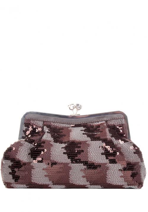 Женская сумка-клатч коричневая L-Craft - Фабрика сумок «L-Craft»