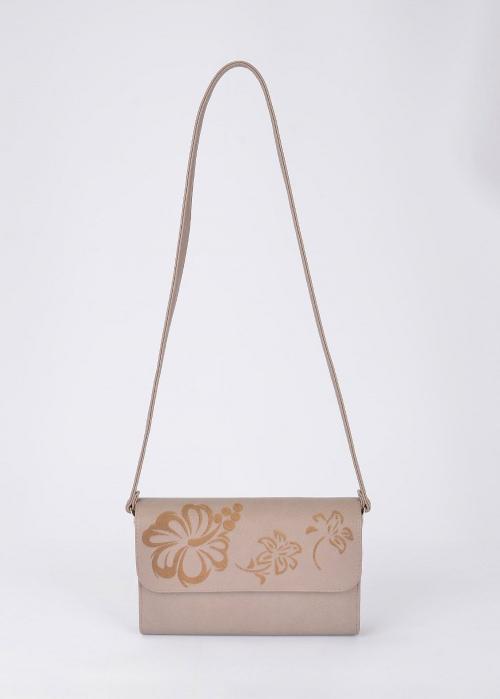 Женская сумка-клатч через плечо беж Anri - Фабрика сумок «Anri»