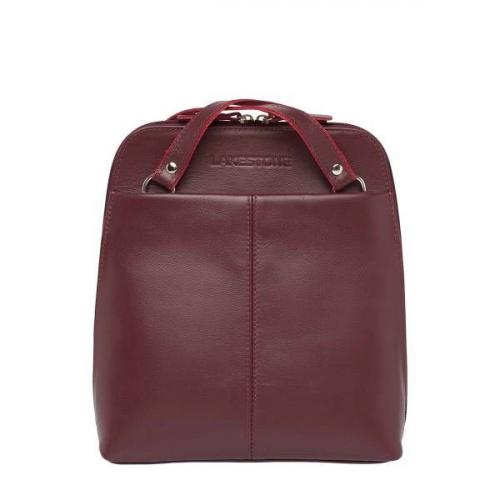 Компактный женский рюкзак-трансформер Eden Burgundy Lakestone - Фабрика сумок «Lakestone»