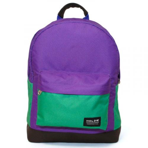 Двухцветный городской рюкзак Purple Back Holdie - Фабрика сумок «Holdie»