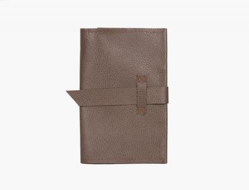 Кожаное портмоне серого цвета - Фабрика сумок «А-Рада»