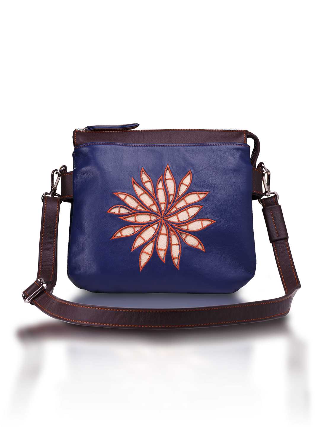 Кожаная сумка женская через плечо Izzy Lachella - Фабрика сумок «Lachella»