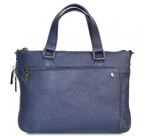 Деловая синяя мужская сумка GUFO - Фабрика сумок «ELBI»