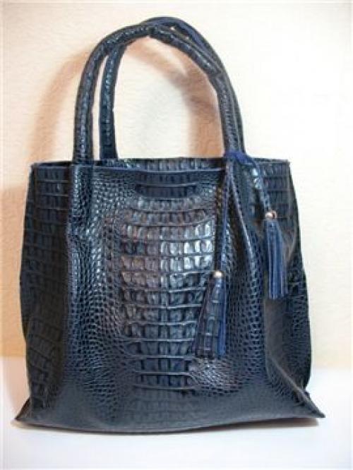 Классическая женская сумка крокодил Lara-ko - Фабрика сумок «Lara-ko»