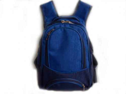 Рюкзак школьный синий ЗФТС - Фабрика сумок «Зауральская фабрика текстильной сумки»