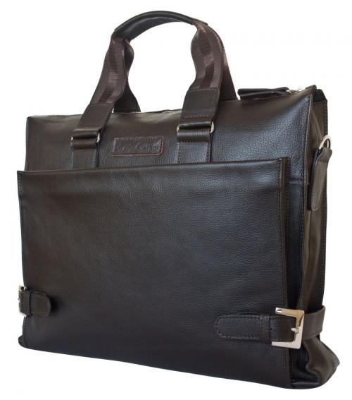Кожаная сумка для ноутбука Gianico brown Carlo Gattini - Фабрика сумок «Carlo Gattini»