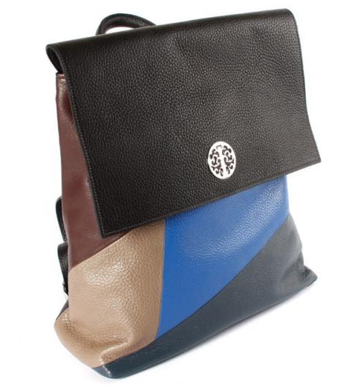 Кожаная женская сумка-рюкзак Damiano Nesta - Фабрика сумок «Damiano Nesta»