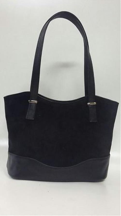 Женская черная кожаная сумка Сумков - Фабрика сумок «Сумков»