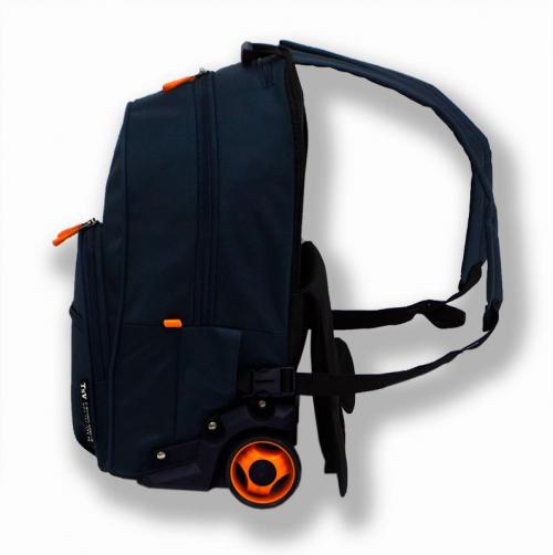 Дорожный рюкзак с ручкой и колесами TsV - Фабрика сумок «TsV»