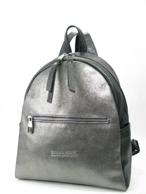 Городская сумка-рюкзак женская черное серебро Studio KSK - Фабрика сумок «Studio KSK»