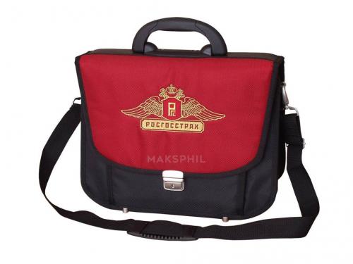 Промо портфель с логотипом МаксФил - Фабрика сумок «МаксФил»