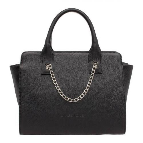 Кожаная сумка женская Leda Black Lakestone - Фабрика сумок «Lakestone»