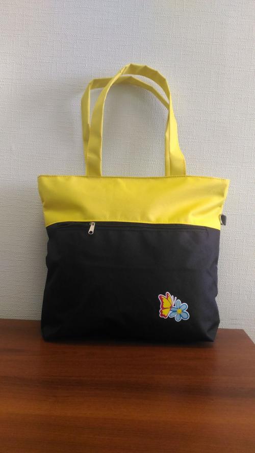 Сумка пляжная двухцветная  - Фабрика сумок «Зауральская фабрика текстильной сумки»