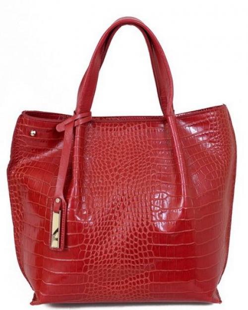 Сумка женская красная Afina - Фабрика сумок «Afina»