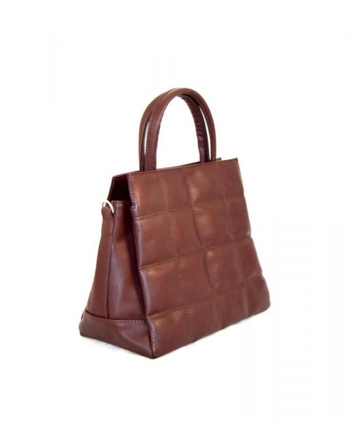 Классическая женская сумка Eleganta шоколад Chica-Rica - Фабрика сумок «Chica-Rica»