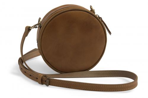 Круглая сумка через плечо Олио Рости - Фабрика сумок «Олио Рости»