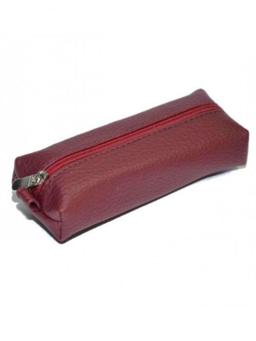 Кожаная ключница красная Lucky exclusive - Фабрика сумок «Lucky exclusive»