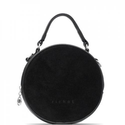 Круглая сумка женская черная Richet - Фабрика сумок «Richet»