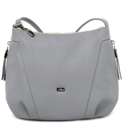 Женская серая сумка Соло - Фабрика сумок «Соло»