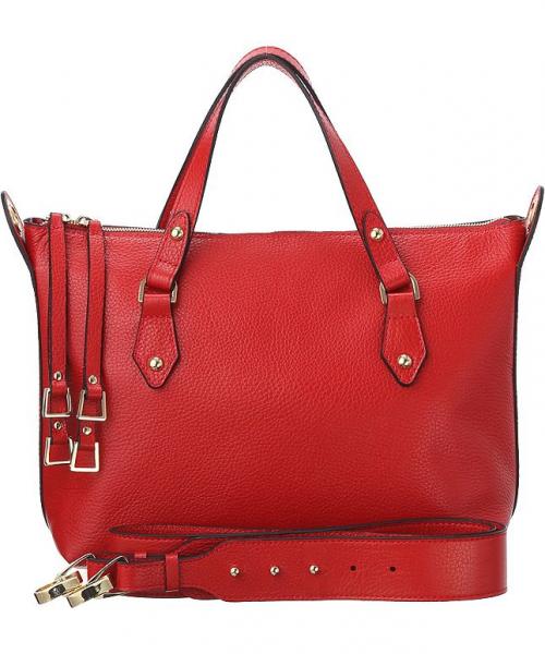 Женская красная сумка кожа Deboro - Фабрика сумок «Deboro»