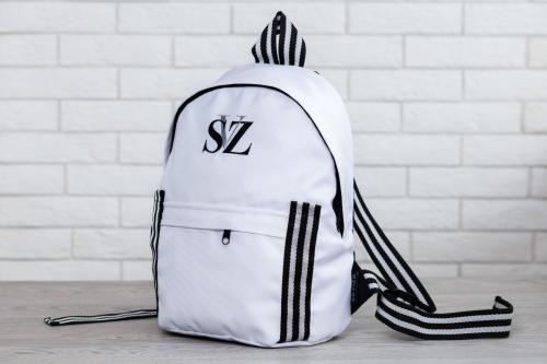 Сумка-рюкзак белый SeViZe - Фабрика сумок «SeViZe»