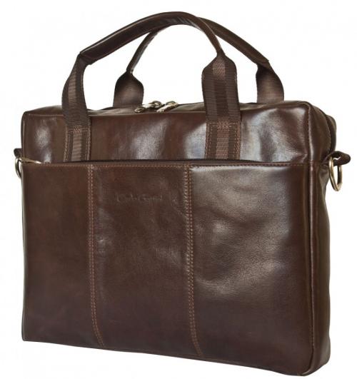 Удобная сумка для ноутбука Vezzani brown Carlo Gattini - Фабрика сумок «Carlo Gattini»