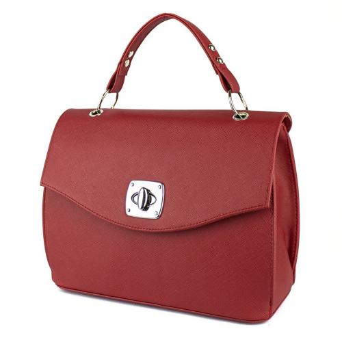 Женская красная сумка эко кожа Барти - Фабрика сумок «Барти»