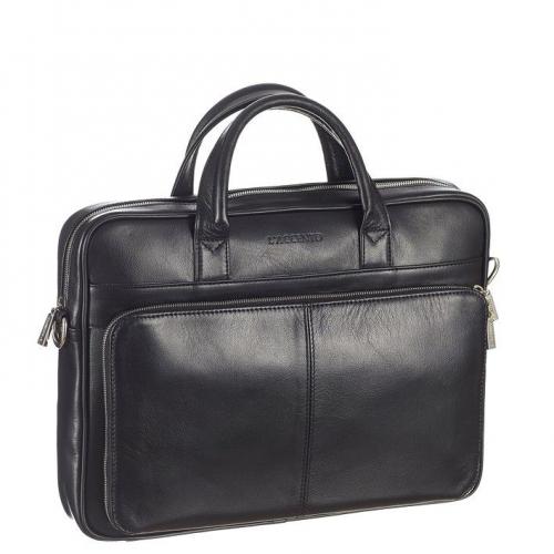 Деловая сумка мужская черная Laccento - Фабрика сумок «Laccento»