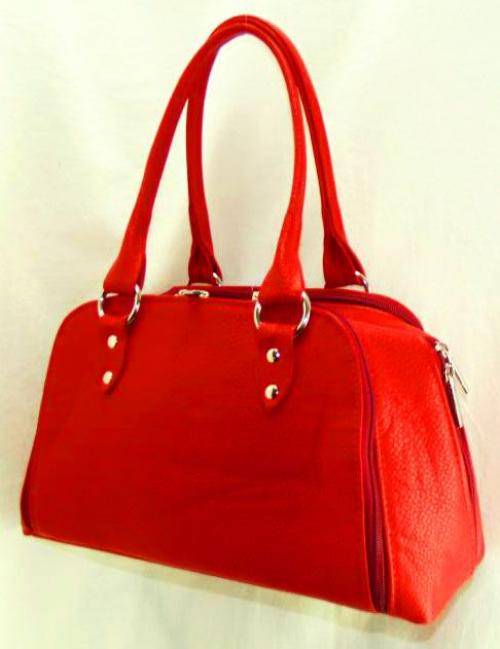 Женская красная сумочка классика - Фабрика сумок «Богородская галантерейная фабрика»
