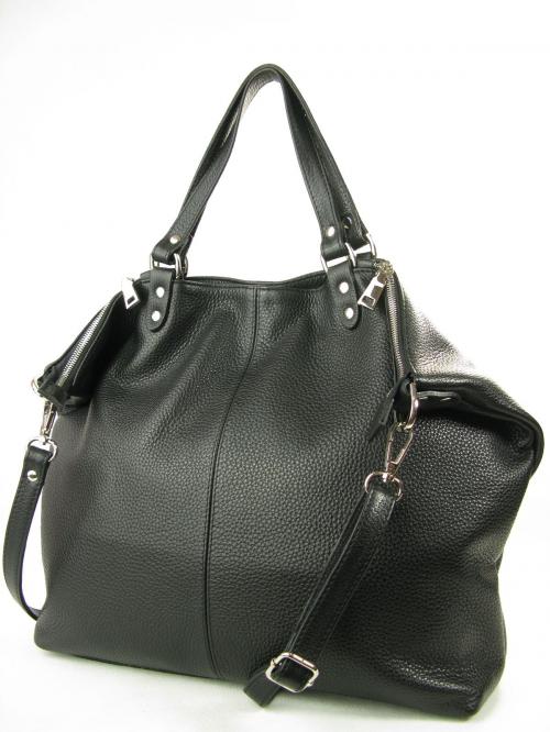 Большая сумка женская черная Studio KSK - Фабрика сумок «Studio KSK»