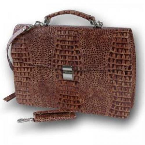 Сумка-портфель женская кожаная PromoVere - Фабрика сумок «PromoVere»
