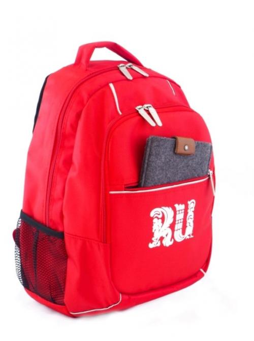 Школьный рюкзак красный Stranger - Фабрика сумок «Stranger»