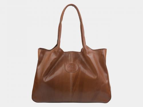 Коричневая кожаная женская сумка Alexander TS - Фабрика сумок «Alexander TS»