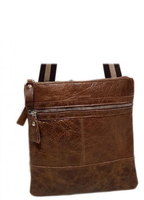 Сумка мужская коричневая Boganni Bags - Фабрика сумок «Boganni Bags»