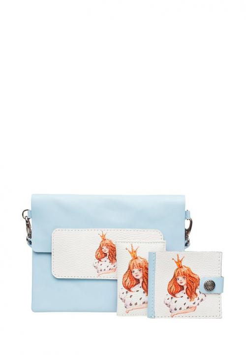 Детская сумочка кошелек обложка Принцесса - Фабрика сумок «Eshemoda»